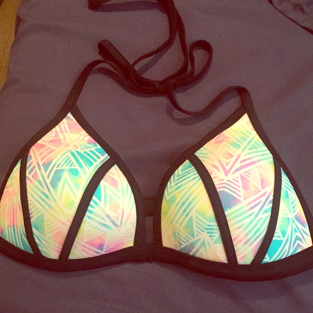PINK swim top